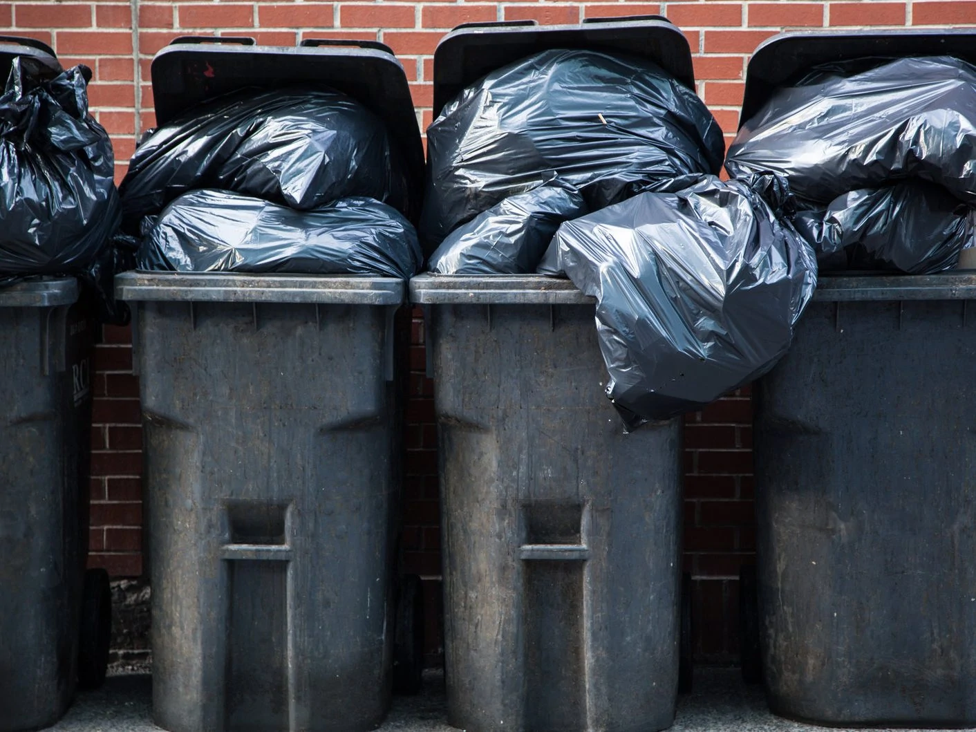 Trash cans